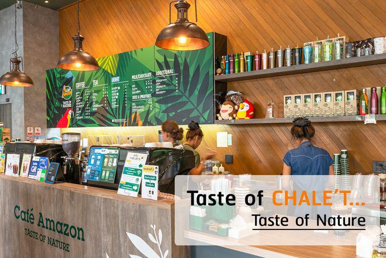 Taste of Chale’t, Taste of Nature เติมรสแห่งธรรมชาติ…ผสานกลิ่นอายความอบอุ่นจากไม้แท้ ที่ Café Amazon