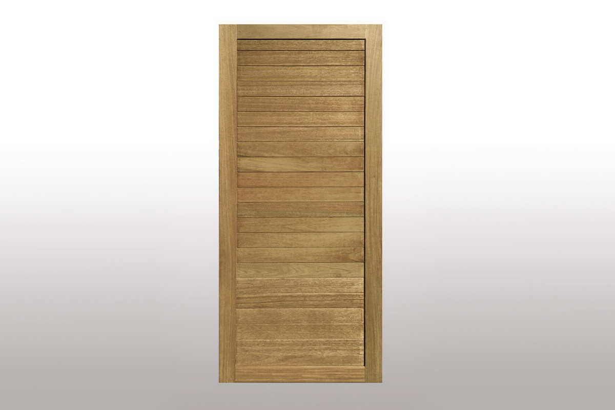 ประตู Red  Wood Monaline ขอบ 5 Grade AAA (32x900x2000)